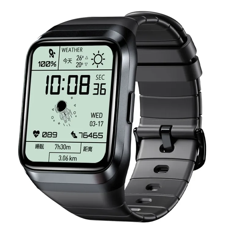 Voorraad Beschikbaar Lokmat Zeus 2 1.69 Inch Scherm Waterdicht Smart Watch, Gps/Hartslag/Bloed Zuurstof/Bloeddrukmeter