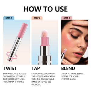 ผู้ผลิต OEM รับผลิตบลัชออนเนื้อลิควิดคอลลาเจนวีแกน สูตรติดทนนาน ไม่เลอะ ติดโลโก้แบรนด์ได้ ปรับเปลี่ยนสีผิวได้ รับผลิตแบรนด์ส่วนตัว - Product Image 5