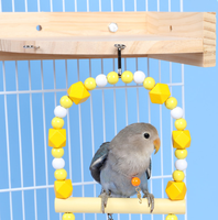 Plateforme de balançoire pour perroquet, pont suspendu, structure d'escalade, perchoir, autres accessoires pour cage à oiseaux, pour perruches et agapornis