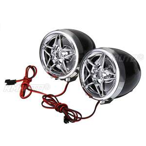 Motorcycle Studio Audio Sound <b>System</b> <b>Stereo</b> Speakers FM Radio MP3 Music Player Scooter ATV Remote Control Alarm Speaker Scooter - Product Image 3