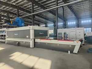 Machine de nettoyage et de découpe du verre, four de trempage du verre avec commande <span class=keywords><strong>PLC</strong></span>, ordinateur Siemens et rouleaux <span class=keywords><strong>Vesuvius</strong></span> - Product Image 4