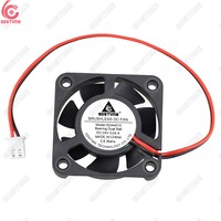 Ventilateur DC sans balais Gdstime GDA4010 40mm 5V/12V/24V à double roulement à billes, contrôle PWM, étanche IP55, pour refroidissement et évacuation de chaleur, boîtier d'ordinateur