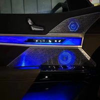 Couverture de haut-parleur intérieur de mise à niveau de l'éclairage ambiant pour la BMW Série 7 G70 Couverture lumineuse de tweeter éclairée pour la BMW Série 7 G70