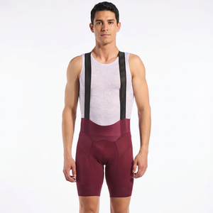 Cuissard de cyclisme noir ajusté pour homme avec bretelles grises, en Spandex et Nylon, anti-humidité, longueur courte, style adulte - Product Image 6