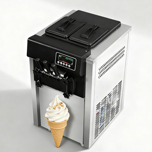 Máquina de helado suave con componentes de larga duración para centros comerciales, aeropuertos, estaciones y áreas comerciales con alto tráfico, fiable. - Product Image 4