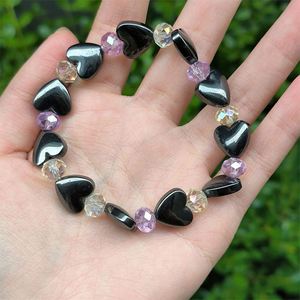 Natural Bracelet Colorful <b>Glass</b> Beaded Wealth and Prosperity Professional High Profit Margin Item Custom Stone Choice - Product Image 1