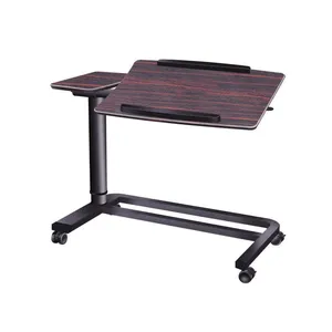 Yeni ürün öğrenci çalışması üzerinde yatak ayakta masa yüksekliği ayarlanabilir masa dizüstü yan bilgisayar masası