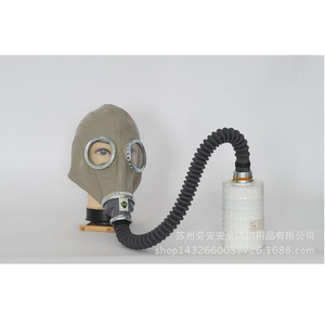 Tang Feng Full Face Chemical Protection Mask <b>Grey</b> TF-A Type For Manufacturing Respirator - Product Image 3