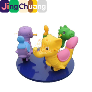 Silla giratoria para cuatro personas para jardín de infantes, parque infantil al aire libre, comunidad, más <span class=keywords><strong>que</strong></span> solo figuras pequeñas de dibujos animados, niños giratorios - Product Image 5