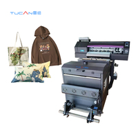 Machine d'imprimante DTF 60cm 2-4 XP600 tête d'impression tout-en-un machine d'impression T-shirt film PET imprimante à jet d'encre DTF sac en toile
