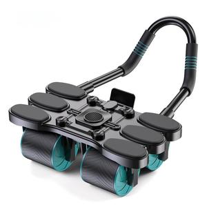 XOYOOU, nuevo diseño, Fitness <span class=keywords><strong>Ab</strong></span> Roller, entrenamiento básico automático, ergonómico, doble rebote - Product Image 2