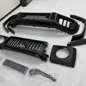 G63 कार्बन फाइबर बॉडी 2025 अपग्रेड करना नई पीप सामग्री फ्रंट बम्पर फिट फिट बैठता है 2019-2024 बैंस जी क्लास g g63 mg G500 G550 - Product Image 1