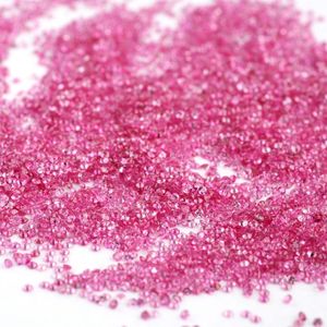 Prix compétitif Pierre précieuse naturelle de forme ronde Design 0,8 mm Couleur rouge Rubis birman - Product Image 2