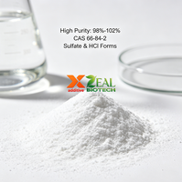 Glucosamine HCl / Glucosamine Sulfate Complexe en Poudre CAS66-84-2 Supplément pour les Articulations pour ZEAL ZEAL0338