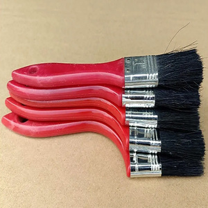 Pincel de pintura al óleo profesional, virola de mango de madera de espuma sintética, pincel de pulido Natural a buen <span class=keywords><strong>precio</strong></span>, OEM - Product Image 4