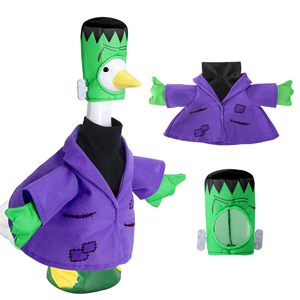 Tenues de Noë<span class=keywords><strong>l</strong></span> et d'Halloween en polyester pour oies de porche, décoration de jardin extérieure personnalisable, vêtements pour oies de porche de 23 pouces, vente chaude - Product Image 4