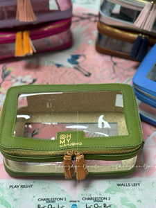 Bolsa de Almacenamiento de Mahjong Moderna y Lujosa, Ecológica, Impermeable, Plegable, Transparente, de PVC, con Cierre y Flecos, Estilo Americano, <span class=keywords><strong>para</strong></span> <span class=keywords><strong>Póker</strong></span> - Product Image 2