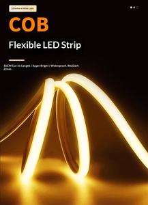 Lampe en silicone avec lampe linéaire LED, lampe COB extérieure haute tension, étanche et haute luminosité, avec barre lumineuse LED - Product Image 5