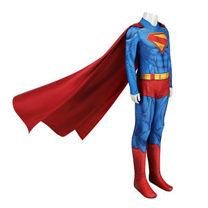 Disfraz de <span class=keywords><strong>Superman</strong></span> para Hombre con Mono, <span class=keywords><strong>Capa</strong></span> y Manto para Halloween - Product Image 2