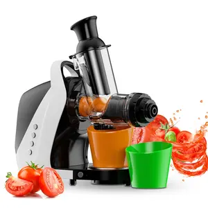 BPA Free big mouth cold press juicer machines kitchen appliances slow masticating juicer electric slow juicer extractor