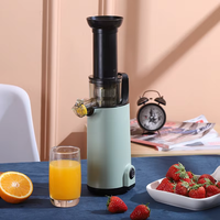 Logo personnalisé 130W multi-fonction électrique mastication fruits frais presse-agrumes inversé mini extracteur de jus lent portable