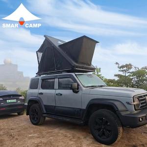 Acampar al aire libre En Stock Venta caliente Triángulo Techo Carpas Hardshell Slim Aluminio tienda en la azotea de China - Product Image 3