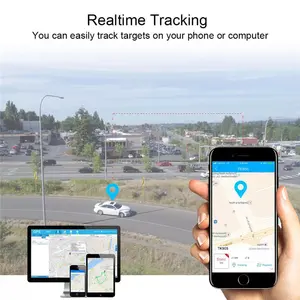2Gミニ盗難防止車のアラーム追跡デバイスロケーターTK006リモートロック付き車両Gpsトラッカー車