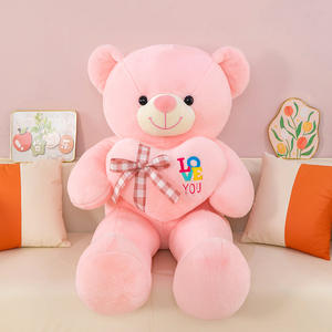 Ours en peluche personnalisé en usine, sweat-shirt en peluche, ours en peluche, ours en peluche avec nœud papillon, cadeau de la Saint-Valentin - Product Image 4