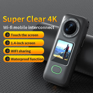 กล้องแอคชั่นขนาดพกพา 4K HD WiFi หน้าจอ 1.4 นิ้ว 125 °   กล้องบันทึกวิดีโอหมวกกันน็อคมุมกว้างสำหรับขี่มอเตอร์ไซค์ - Product Image 4