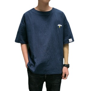 Running Oversized Gym Linen Wholesale 4xl Trendy 6xl Sport High Fashion Big <strong>Two</strong> Piece Set T-shirt Mens Wholesale Clothing - Product Image 5