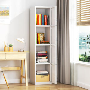 Single Compartment Steel Locker | Lockable Adjustable Durable <strong>Tall</strong> <strong>Narrow</strong> Metal Storage <strong>Wardrobe</strong> for Hotels &amp; Hospitals - Product Image 2