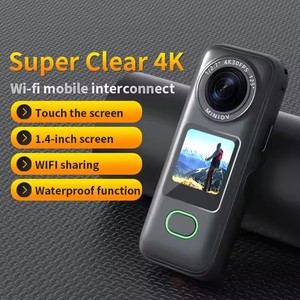 NUEVA Cámara Deportiva <span class=keywords><strong>X3</strong></span> Mini 4K HD con Visión Nocturna, Pantalla Táctil, WIFI, Resistente al Agua, para Vlogging y Video 4K - Product Image 4