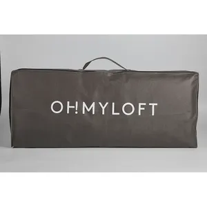 Borsa Protettiva per Piumoni 60 X 40 X 20 Cm in Tessuto Non Tessuto Ignifugo di Polipropilene Bianco - Product Image 6