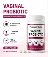 Capsules de probiotiques pour femmes avec lactobacilles et prébiotiques pour le bien-être quotidien des femmes OEM ODM