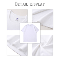Kaos Kasual Unisex Oversize Ramah Lingkungan 100% Katun Organik Bernapas, Dapat Dikustomisasi dengan Logo Depan, Cetak Digital