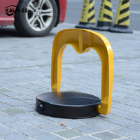 KAVASS Antivol électrique pour voiture télécommandé pour l'extérieur Verrouillage de stationnement intelligent Protecteur de verrouillage de parking