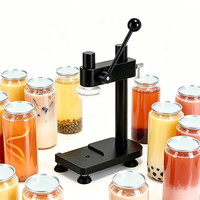 Presse manuelle OEM personnalisée pour canettes de boissons 5,5 cm, multicolore, haute efficacité pour les commandes en gros et de marquage