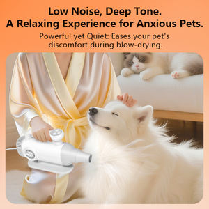Sèche-cheveux pour animaux de compagnie, design original, respectueux de l'environnement, 4 moteurs sans balais, <span class=keywords><strong>vitesse</strong></span> variable, 110-240V, souffleur d'eau universel pour animaux de compagnie - Product Image 3