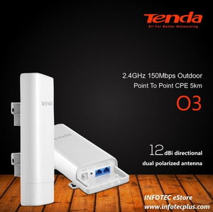 Tenda CPE O3 fuente de alimentación inalámbrica CPE Poe 2,4 GHz 5KM puente automático Compatible <span class=keywords><strong>4G</strong></span> 3G IP GSM Stock listo para enrutador <span class=keywords><strong>Wifi</strong></span> - Product Image 4