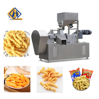 Mesin Pembuat Cheetos Puffs, Mesin Cheetos, Mesin Ekstruder Corn Curls