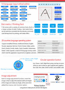 Imprimante à jet d'encre TIJ automatique haute performance <span class=keywords><strong>Prix</strong></span> bas Codage Logo Date de péremption pour les industries agroalimentaires - Product Image 4