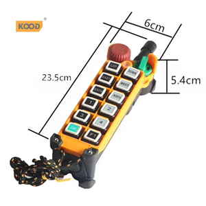 Tời Điện Điều Khiển Từ Xa Không Dây Công Nghiệp, Vô Tuyến Hai Tốc Độ, Chống Nước, F24-12D - Product Image 2