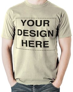 T-Shirt Personalizzata <span class=keywords><strong>JX</strong></span> in Puro Cotone 100% per Uomo con Stampa Fronte/Retro di Immagini e Testo Personalizzati, Traspirante ed Ecologica - Product Image 3