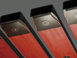 Protector de cámara de empacadora de polietileno de alta densidad (HDPE) de alto rendimiento Solución resistente al desgaste Mejora la maquinaria agrícola - Product Image 5