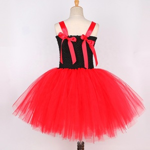 Nuevo Vestido de Tul con Corazón Rojo para Niñas Pequeñas, Disfraz de Halloween, Disfraz de Reina Alicia para Niñas, Disfraz de Tutú - Product Image 5