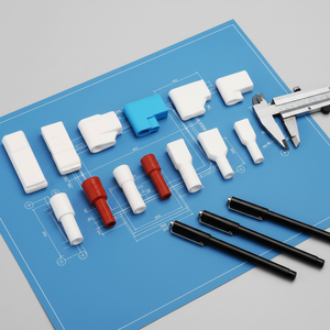 Connettore Terminale Diritto Tipo Bandiera 250 del Produttore, <span class=keywords><strong>Guaina</strong></span> in Silicone 187, Giunto per <span class=keywords><strong>Cavi</strong></span> Isolante Ignifugo Protettivo - Product Image 5