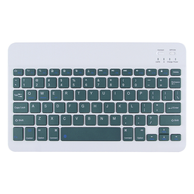 Slim Wireless Mini Keyboard Cordless for ipad samsung PC Tablet 10'' Thai Spanish Korean Arabic Language Customized