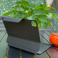 Nouvel étui clavier intelligent avec interrupteur à ciseaux, rétroéclairage RVB et emplacement pour stylet pour iPad 10,9 pouces (10e génération)
