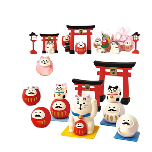 ตุ๊กตาสไตล์ญี่ปุ่นชิงห์ และเป็นที่นิยมสำหรับนักเรียนที่ผ่านการสอบแล้ว งานฝีมือเรซิ่น ใช้เป็น G - Product Image 2