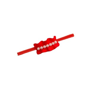 Élastique à cheveux Wave Pearl bleu, bandeau élastique pour femmes, usage quotidien, fabriqué en Corée - Product Image 4